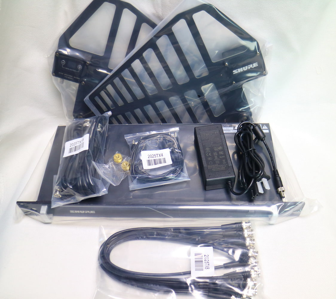 UA848 Digital Antenna Distribution Amplifier for Wireless Microphone Systems UHF 470-960MHz Signal Booster with Anti-Interference Long Range Secure Encryption Crystal-Clear Audio for Stage KTV Live Streaming Church