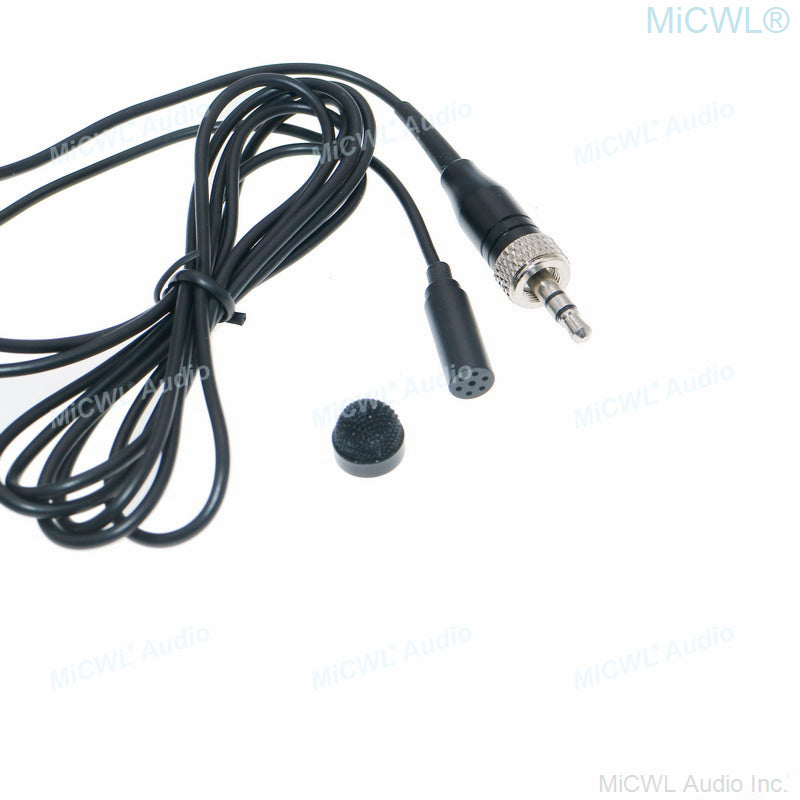 Black ME2 Lapel Lavalier Microphone for Sennheiser G2 G3 G4 MKE2 Clip-On Wireless Microphones System