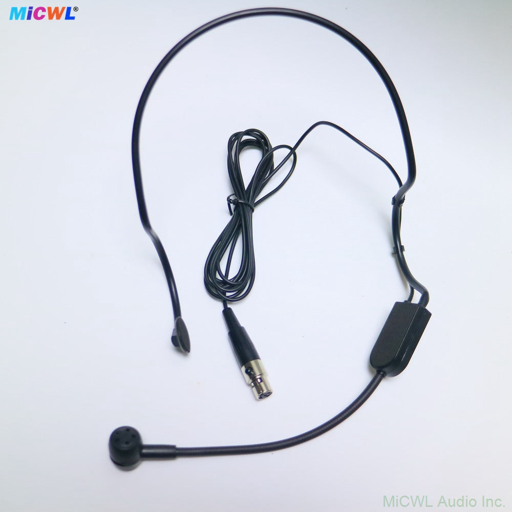 PGA31-TQG Headset Condenser Microphone For PGXD14 GLXD14 BLX1288 BLX14 Wireless G3 G4 Bodypack Transmitter 4Pin TA4F