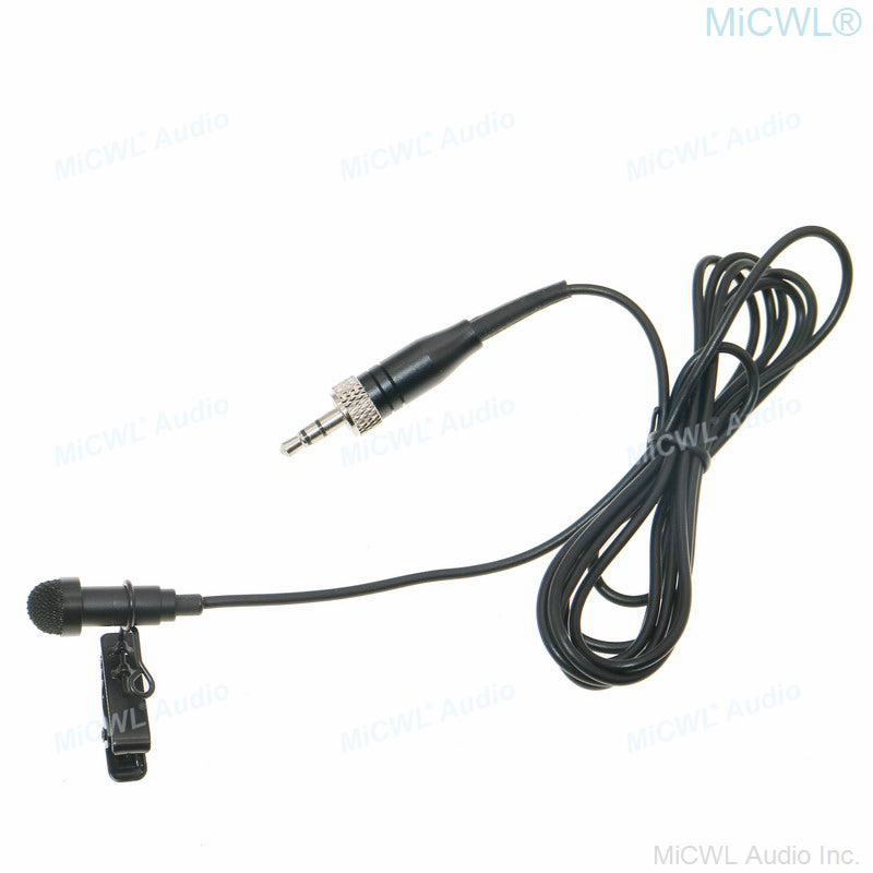 Black ME2 Lapel Lavalier Microphone for Sennheiser G2 G3 G4 MKE2 Clip-On Wireless Microphones System