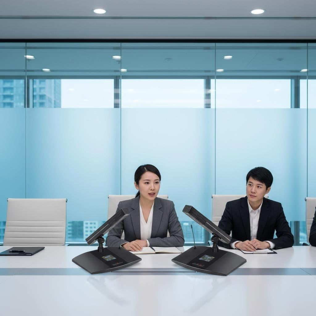 MiCWL Rechargeable Digital Wireless Conference Microphone – High-Sensitivity Desktop Mic for Meetings, USB-C Charging, Long Battery Life, Ideal for Government & Corporate Conference Rooms (Small/Medium/Large)