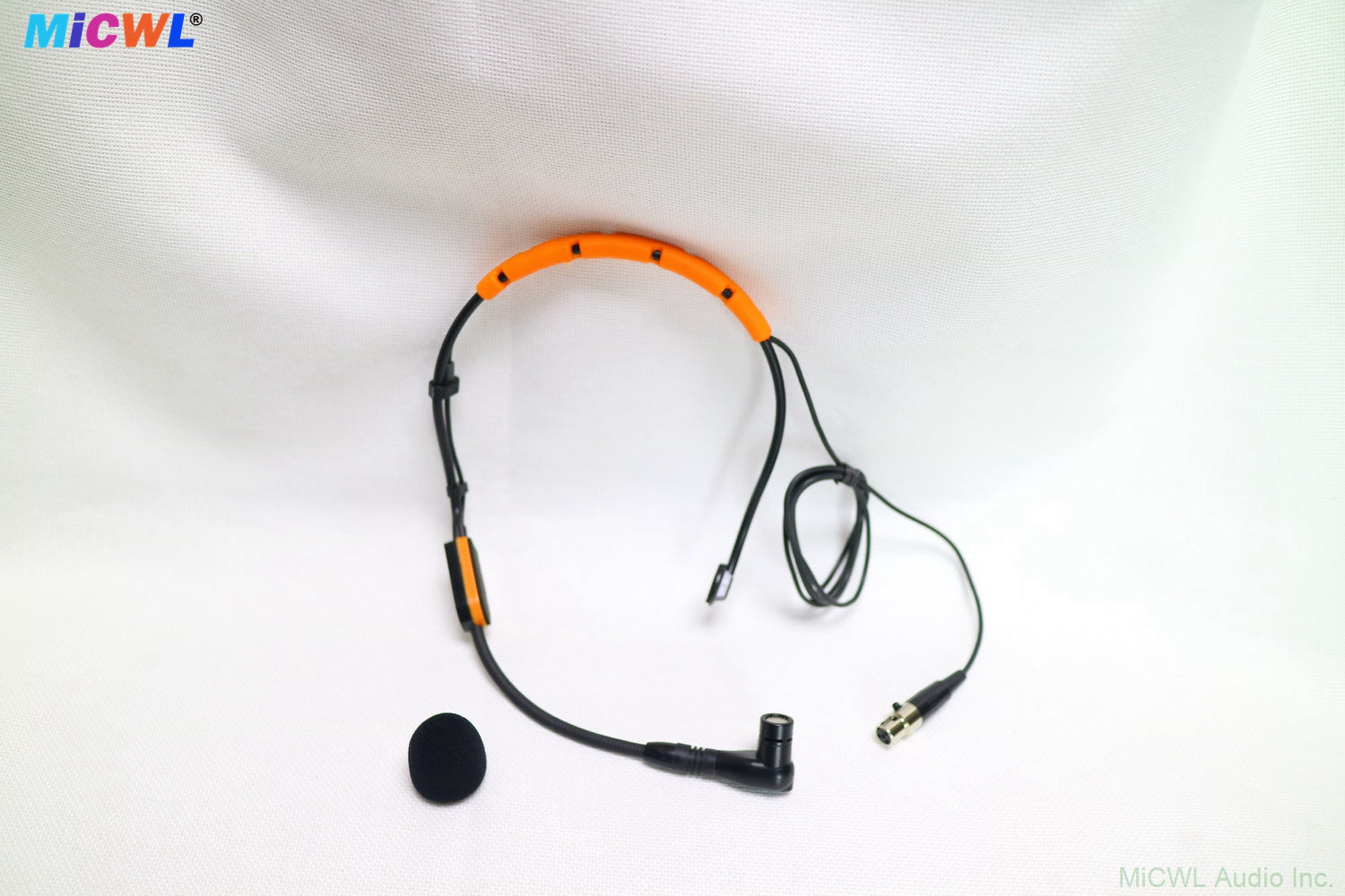 SM5 Orange-black Head Headworn Cardioid Microphone 4Pin TA4F For Shure QLX QLX GLX BLX Headset BeltPack System