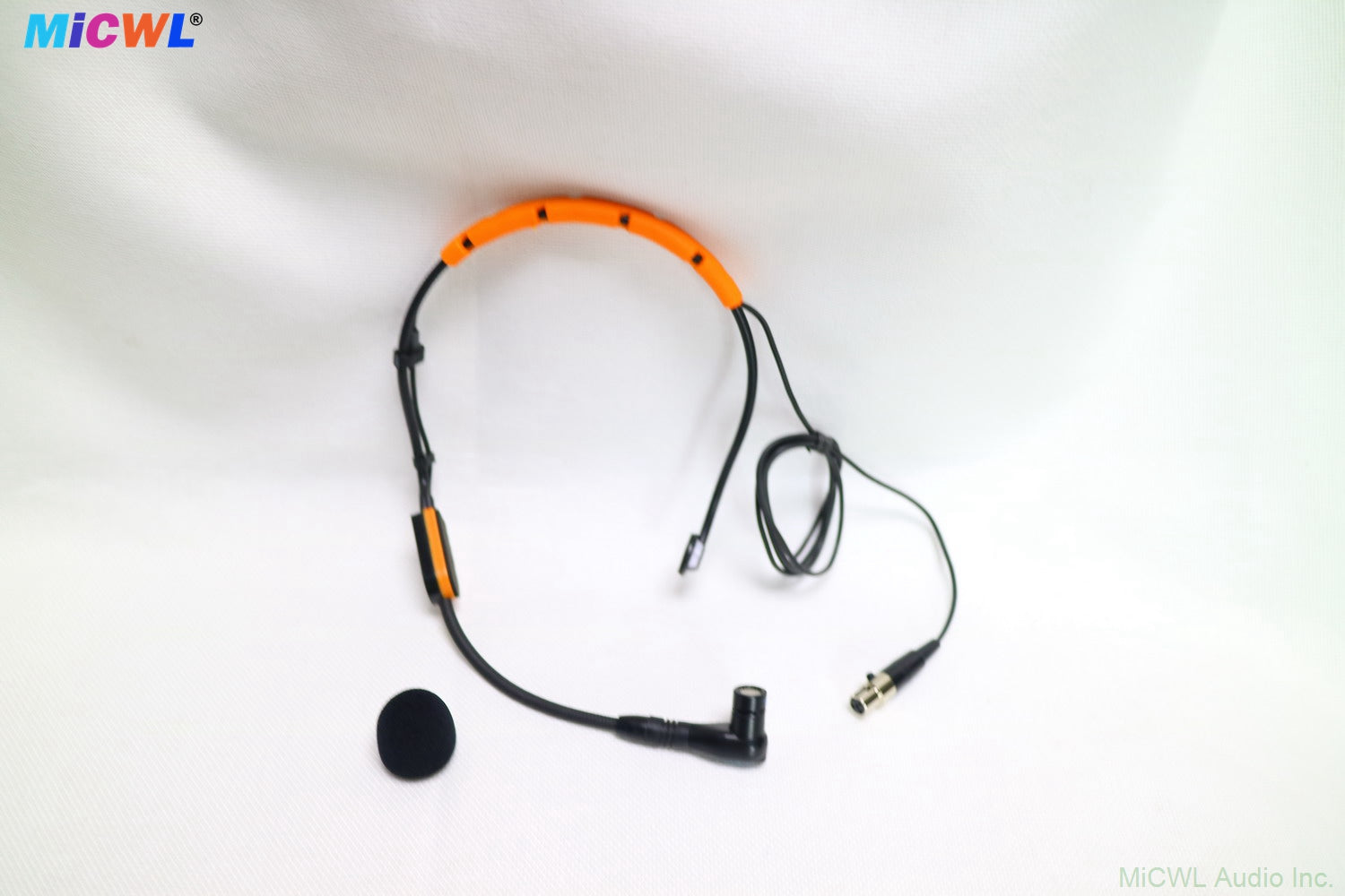 SM5 Orange-black Head Headworn Cardioid Microphone 4Pin TA4F For Shure QLX QLX GLX BLX Headset BeltPack System