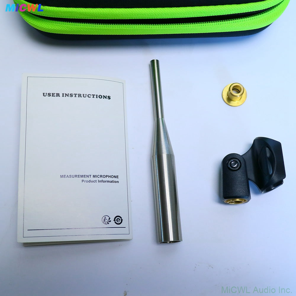 SH-T20 Condenser Testing Microphone Sound Field Industrial Cardioid Capsule Colre High-Sensitivity Measurement Microphones