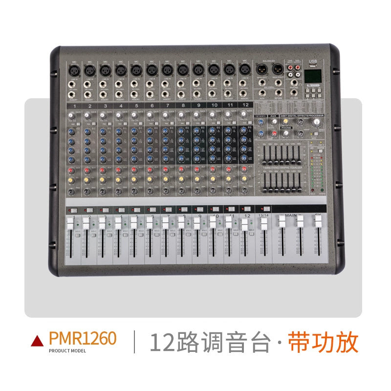 Professional 650W Power Amplifier