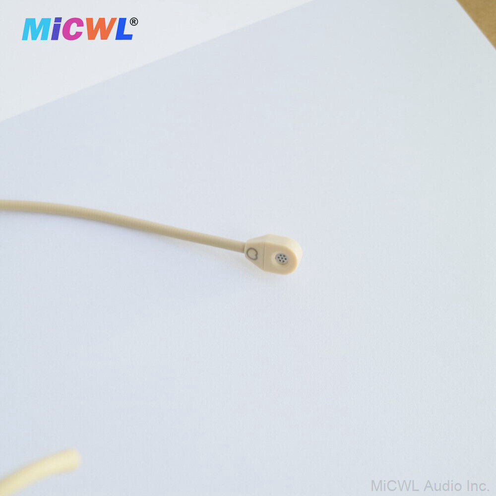 Beta-CC Cardioid Headset Microphone For Shure Sennheiser AKG BeltPack Wireless - MiCWL Audio Inc