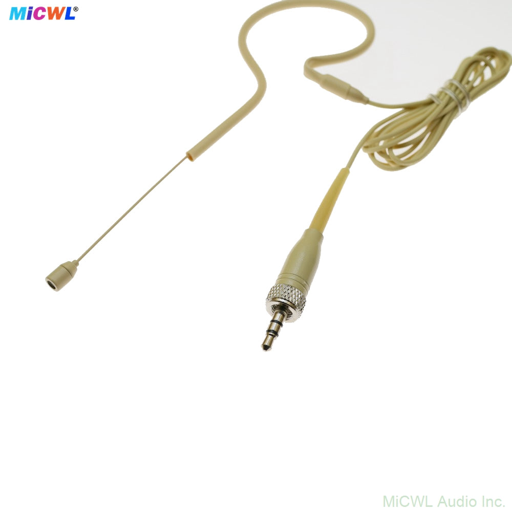 SL20 Headset Microphone For Sennheiser G2 G3 G4 Wireless 3.5mm Jack Lock Beige