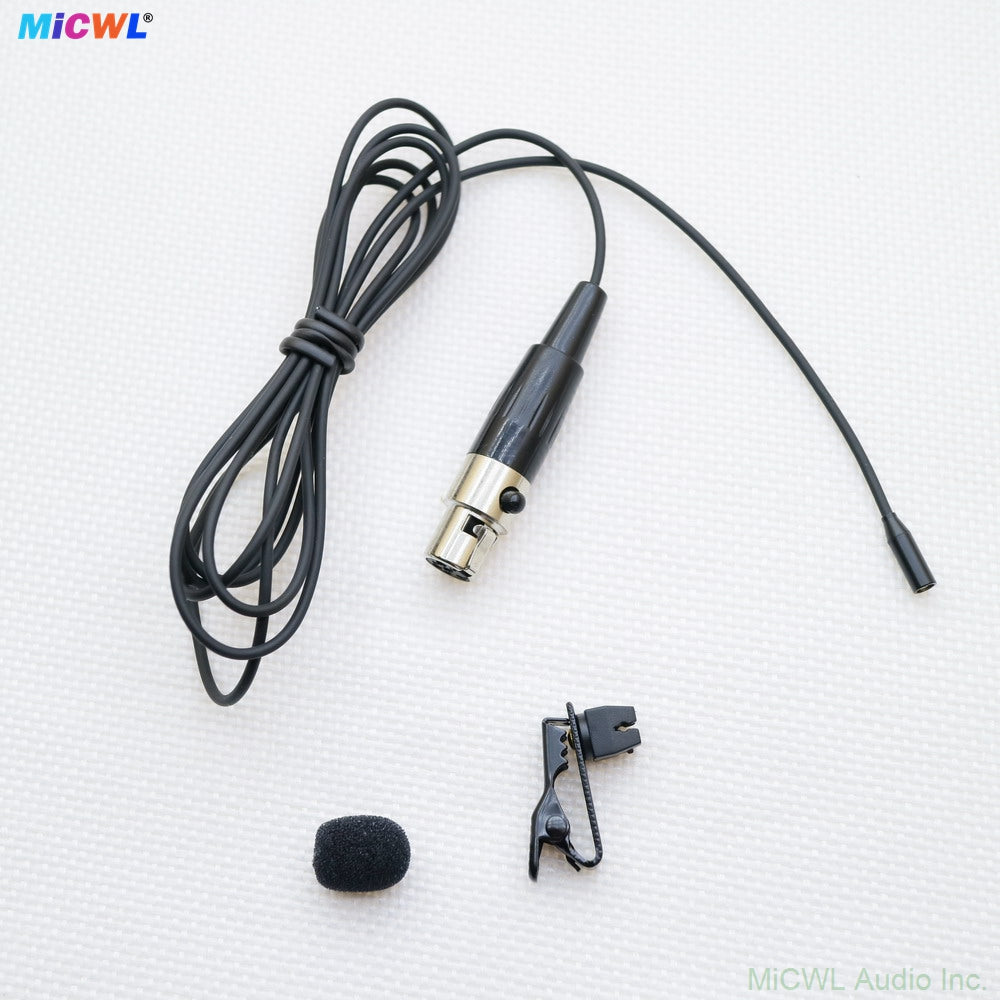 MiCWL L322 Lavalier Microphone For Shure Audio Wireless BodyPack Very Very Mini