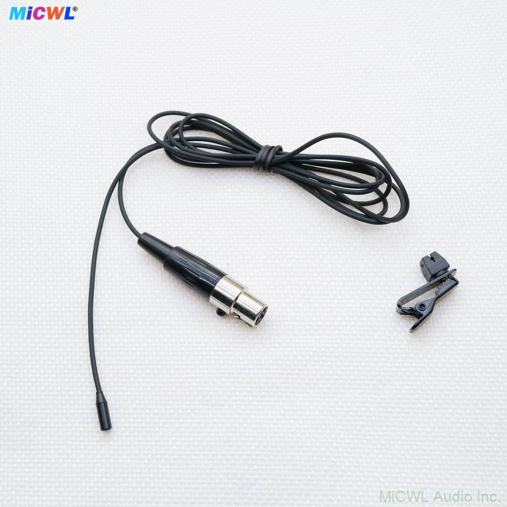 MiCWL L322 Lavalier Microphone For Shure Audio Wireless BodyPack Very Very Mini