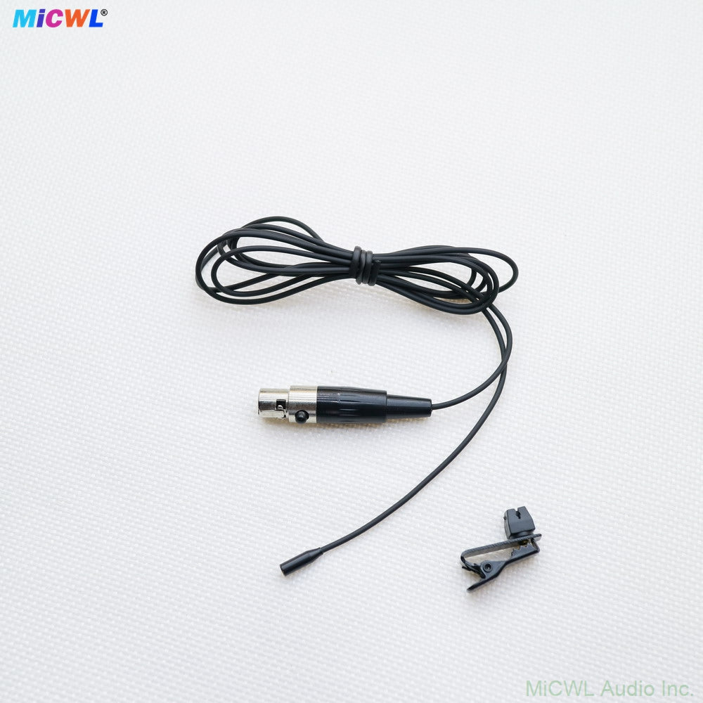 MiCWL L322 Lavalier Microphone For Shure Audio Wireless BodyPack Very Very Mini