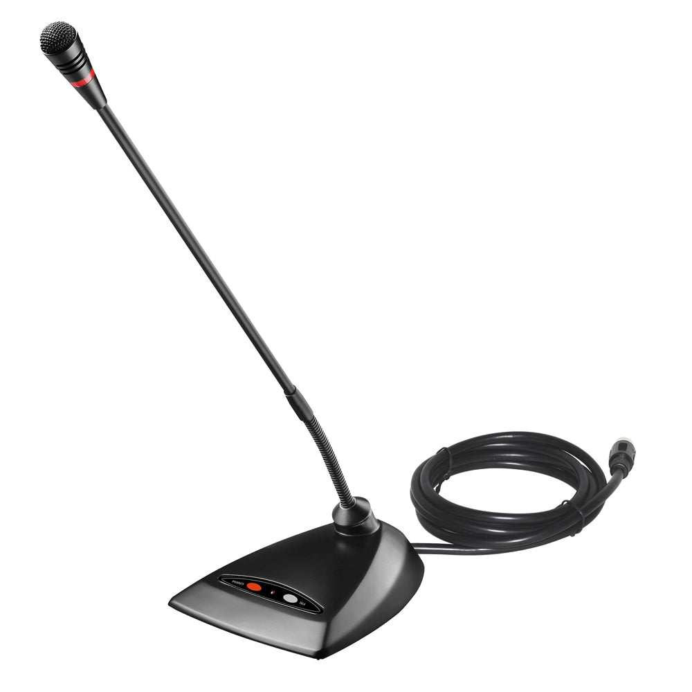 MiCWL MX418 Professional Wired Digital Conference System with Chairman & Delegate Gooseneck Microphones – Ideal for Boardrooms, Council Chambers & Hybrid Meetings