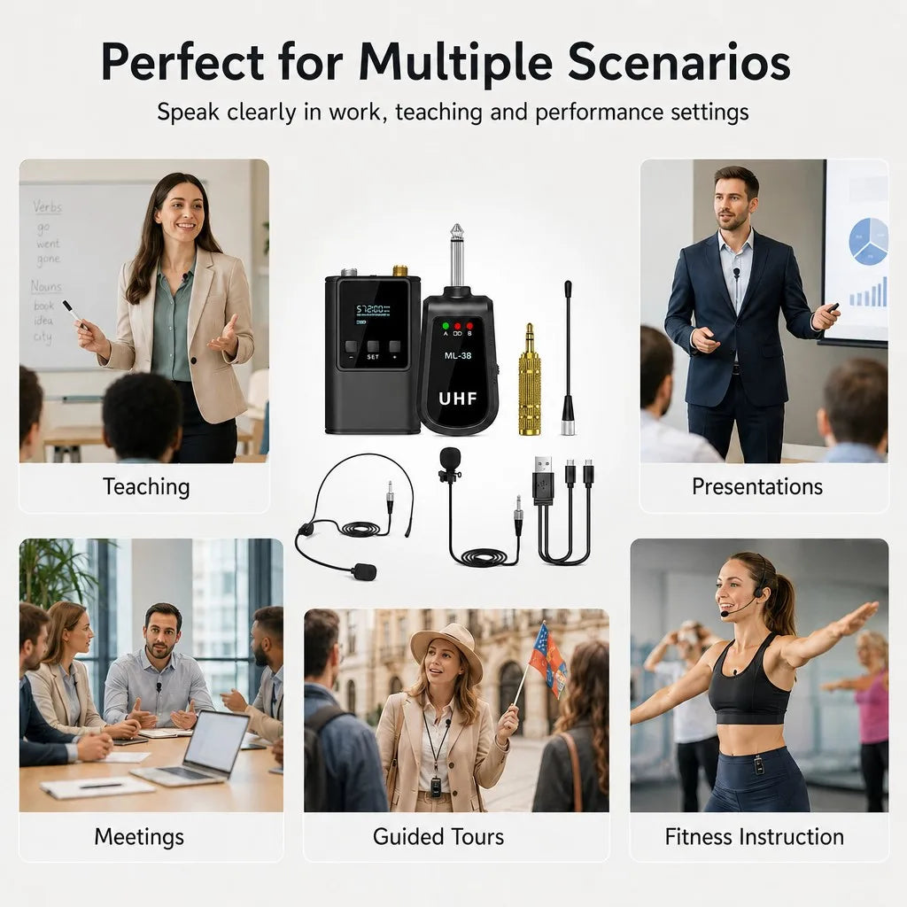 Skin-Tone Clip-On Lavalier Microphone