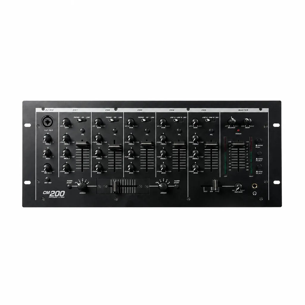 Professional Audio Mixer with Effects