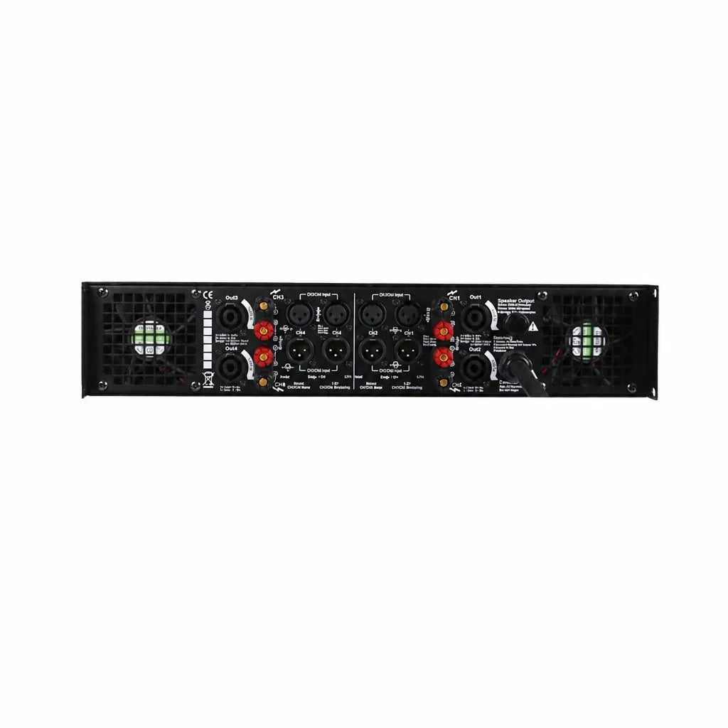 4-Channel Professional 600W Power Amplifier