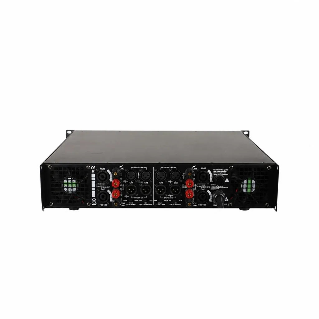 4-Channel Professional 600W Power Amplifier
