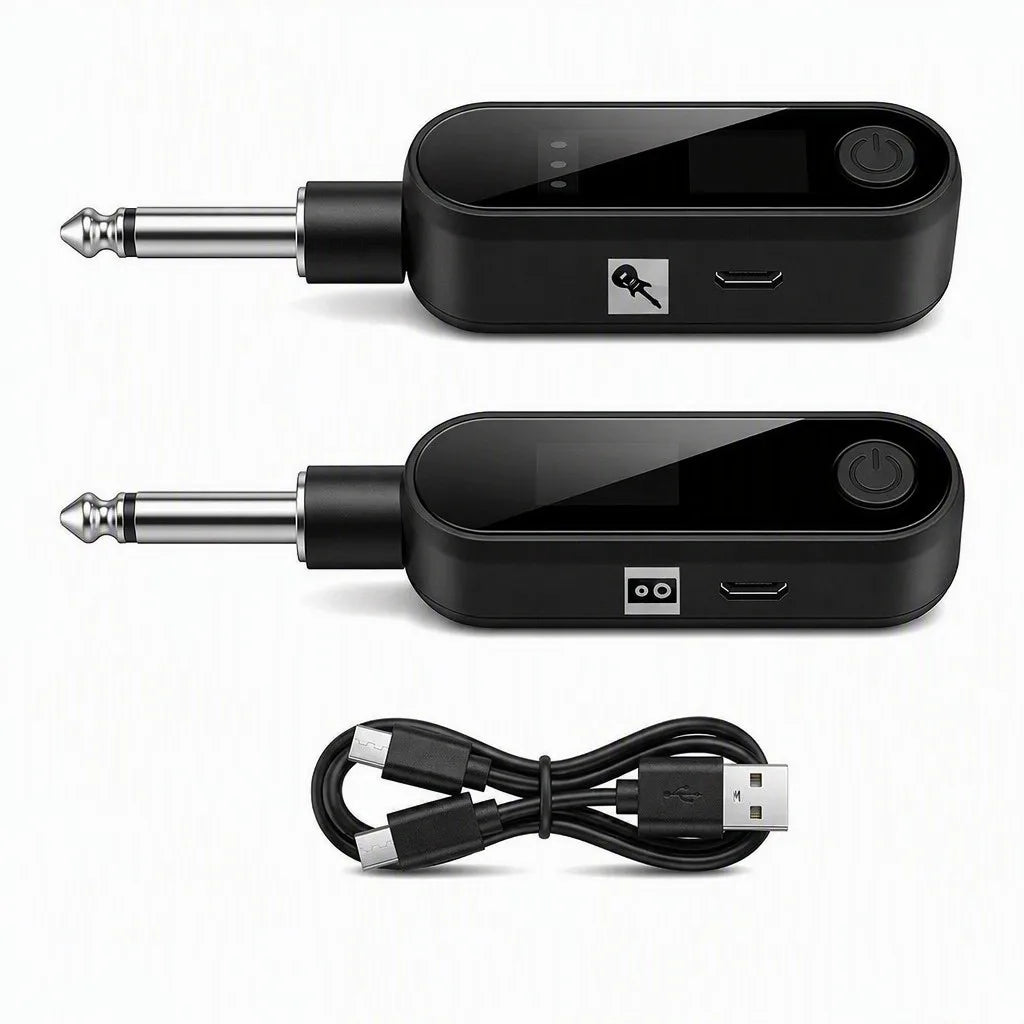 Wireless Guitar Transmitter Receiver System
