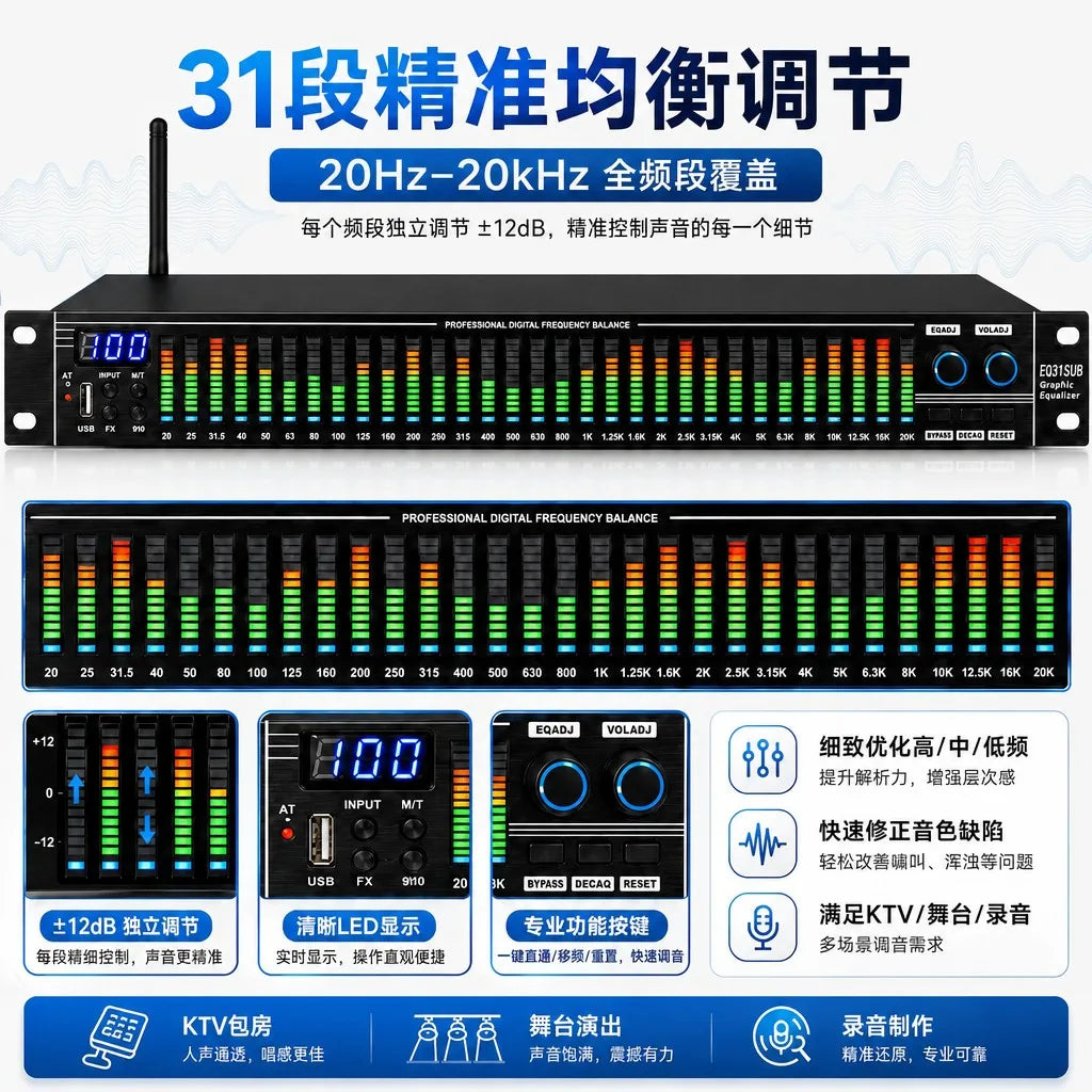 31-Band Digital Graphic Equalizer