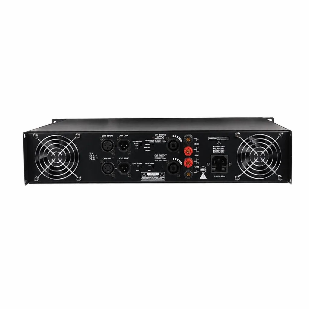 2-Channel Professional 500W Power Amplifier