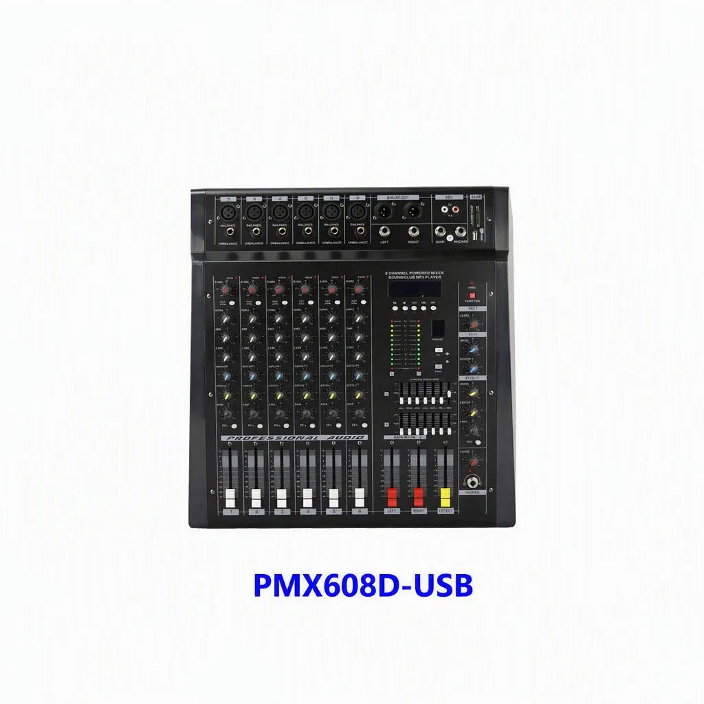 PMX Powered Mixer with Bluetooth USB Effects and Phantom Power