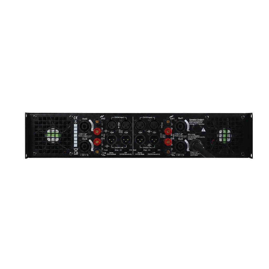 4-Channel Professional 600W Power Amplifier