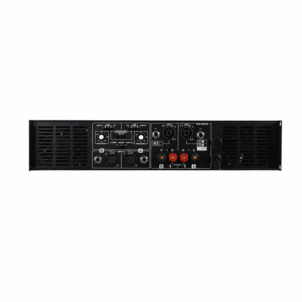 2-Channel Professional 600W Power Amplifier