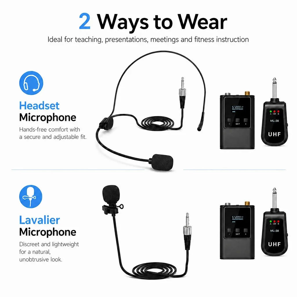 Skin-Tone Clip-On Lavalier Microphone