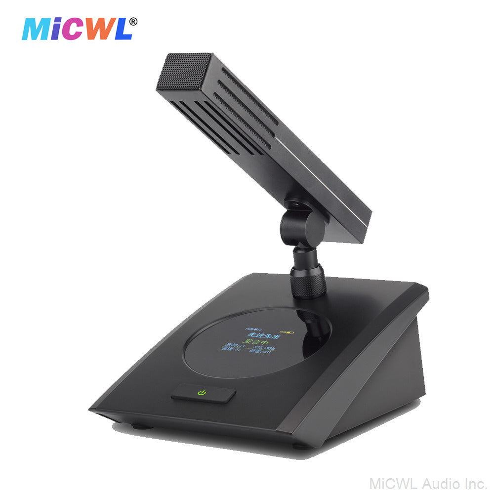 MiCWL 36-Unit Wireless Conference Microphone System for Large Meetings