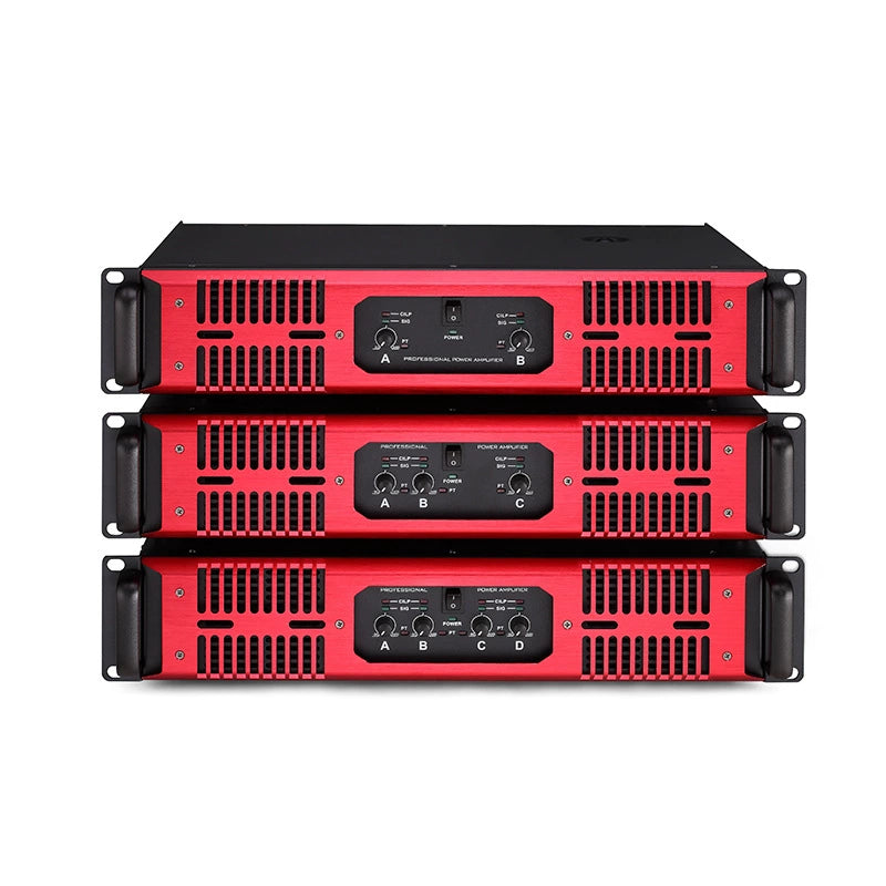4-Channel Professional Power Amplifier