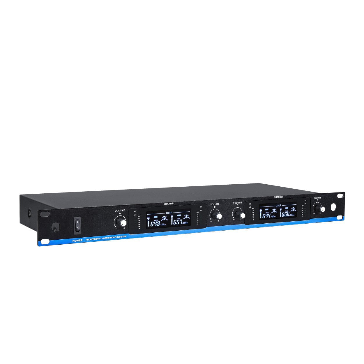4-Channel Wireless Microphone System U6600 UHF