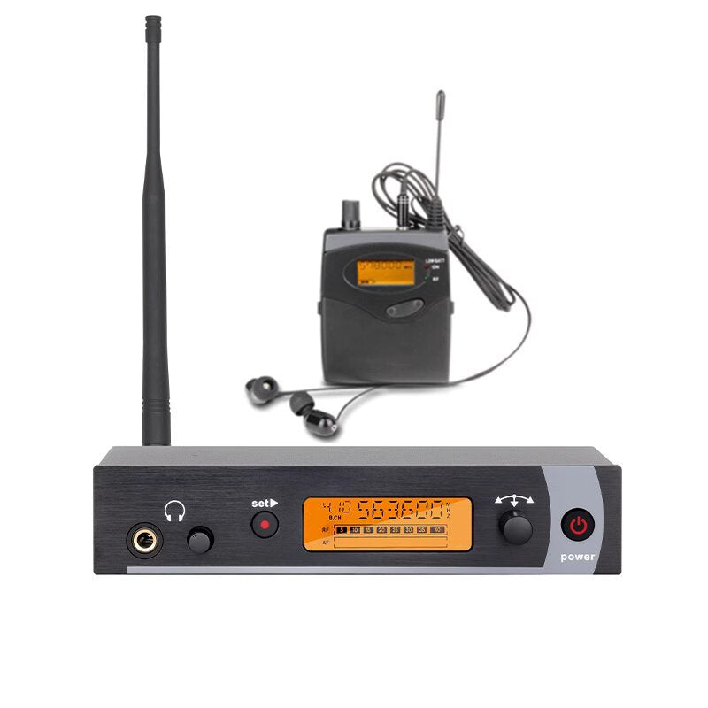 Stage Wireless In-Ear Monitor System UHF