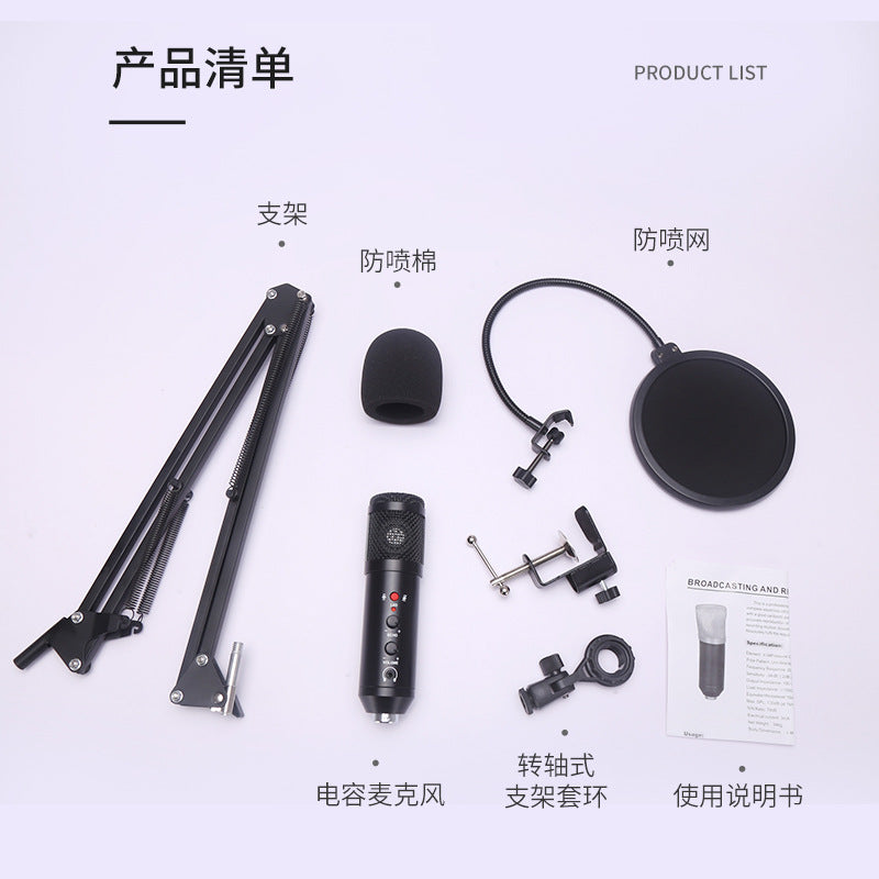 Professional Condenser Microphone Kit