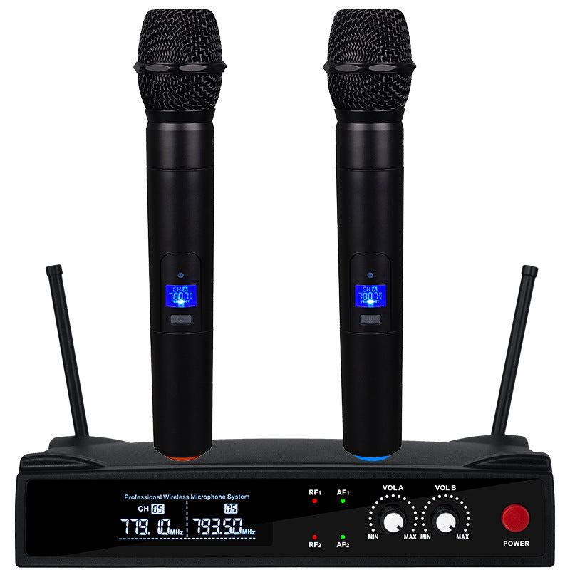 Dual Channel Wireless Microphone System UK8340 UHF