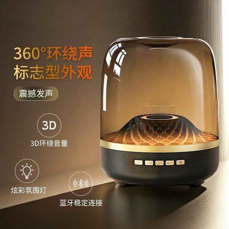 Portable Bluetooth 5.3 Wireless Bass Speaker - 6000mAh Outdoor Sound System