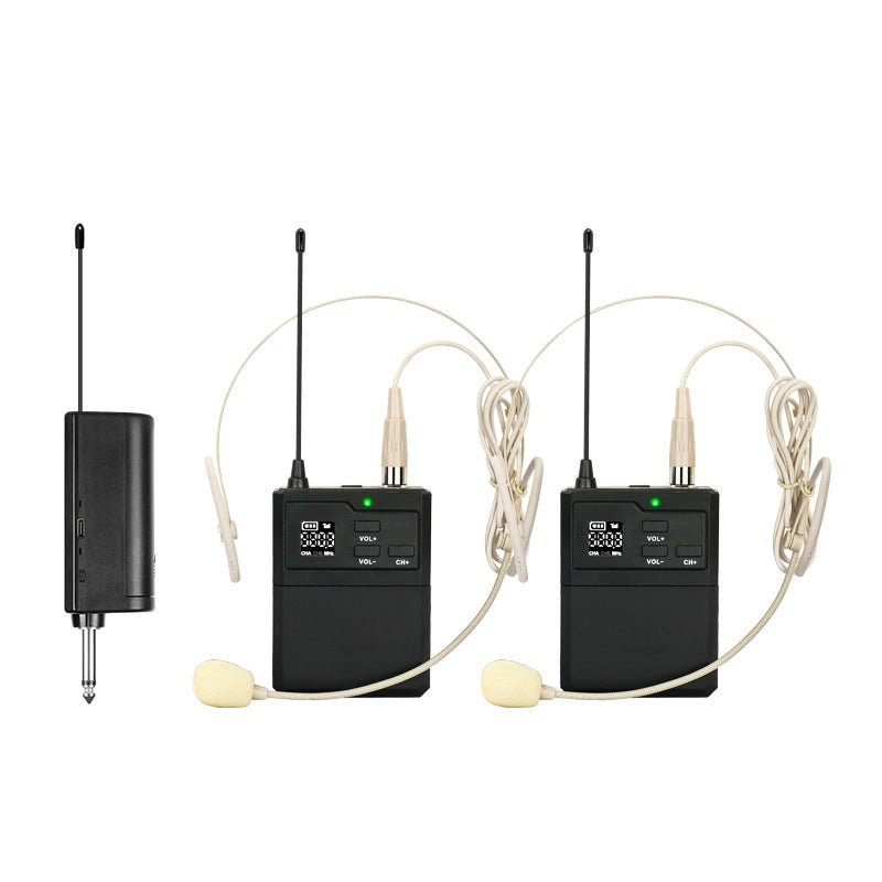 GLXD418 UHF Wireless Bodypack Headset Microphone System for Teaching & Stage