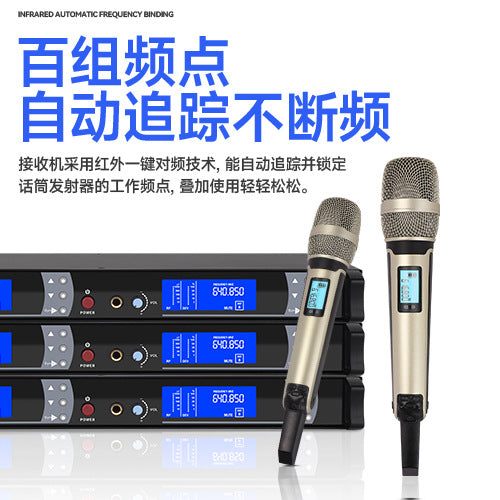 Dual Channel Wireless Microphone System SKM9000 UHF