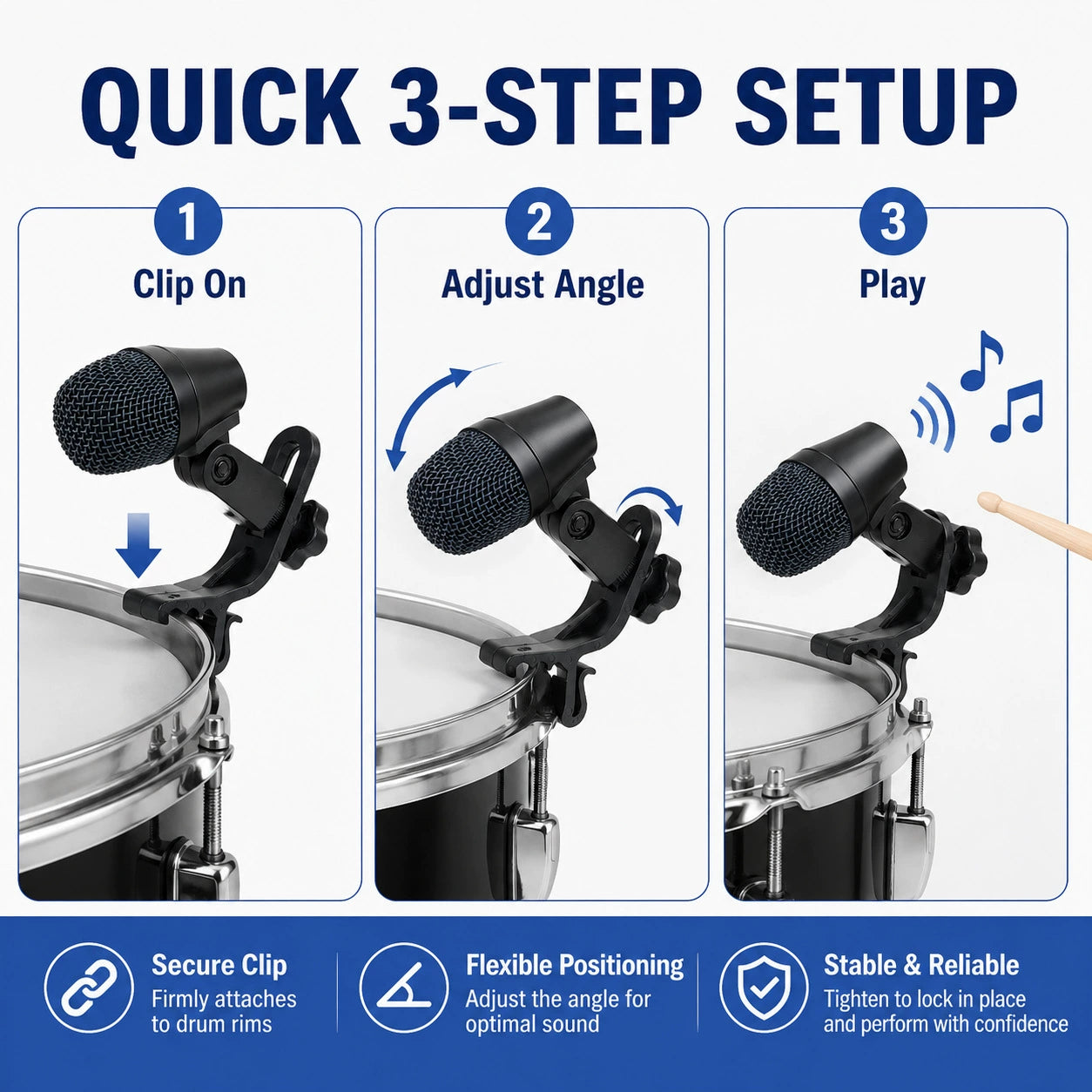 Professional Instrument Microphone