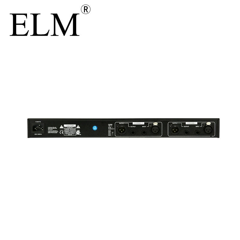 Dual 15-Band Professional Graphic Equalizer 215S - Stereo Rack EQ for Stage KTV