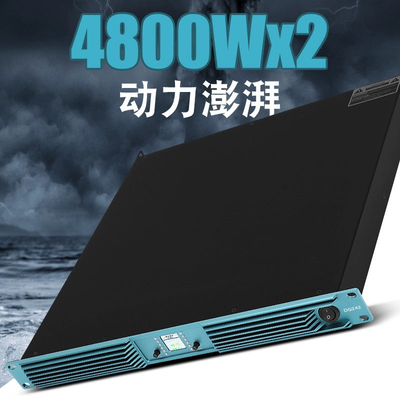 Professional Digital Power Amplifier K-2000 2/4-Channel 2600W-4800W Stage Speaker Amp