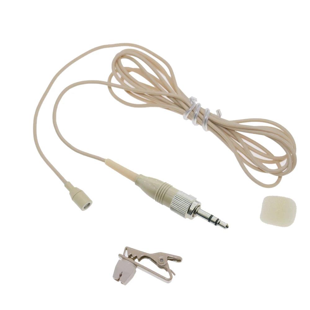 Skin Color Lavalier Lapel Microphone For Sony UWP UTX Wireless Backpack Transmitter Omnidirectional Condenser Core - MiCWL Audio Inc
