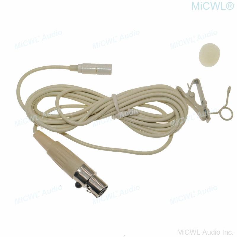 Professional Recording Vocal Headset Microphone for AKG Samson Gemini Wireless System Mini 3Pin TA3F Omnidirectional Cardioid - MiCWL Audio Inc