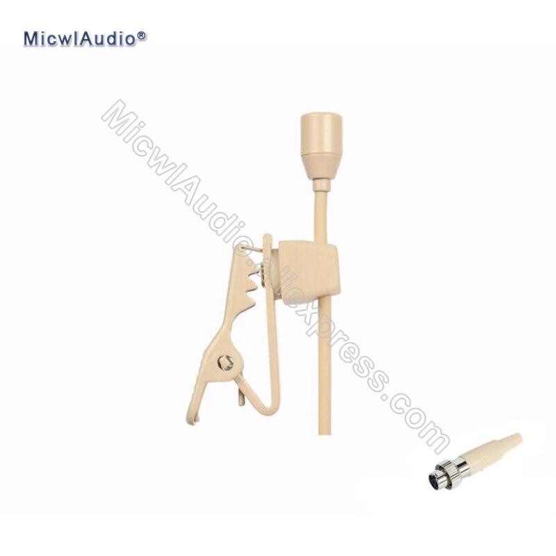 Pro Mics Condenser Hypercardioid Lavalier Microphone Clip Collar For Sennheiser Shure AKG Audio Technica Micpro External Lock - MiCWL Audio Inc