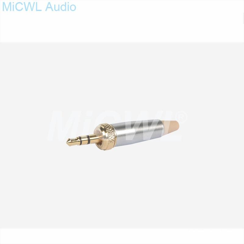 High-Quality Condenser Flooding Headset Microphone Adjustable Headworn Microphone For Sennheiser Shure AKG Audio Technica Beige - MiCWL Audio Inc