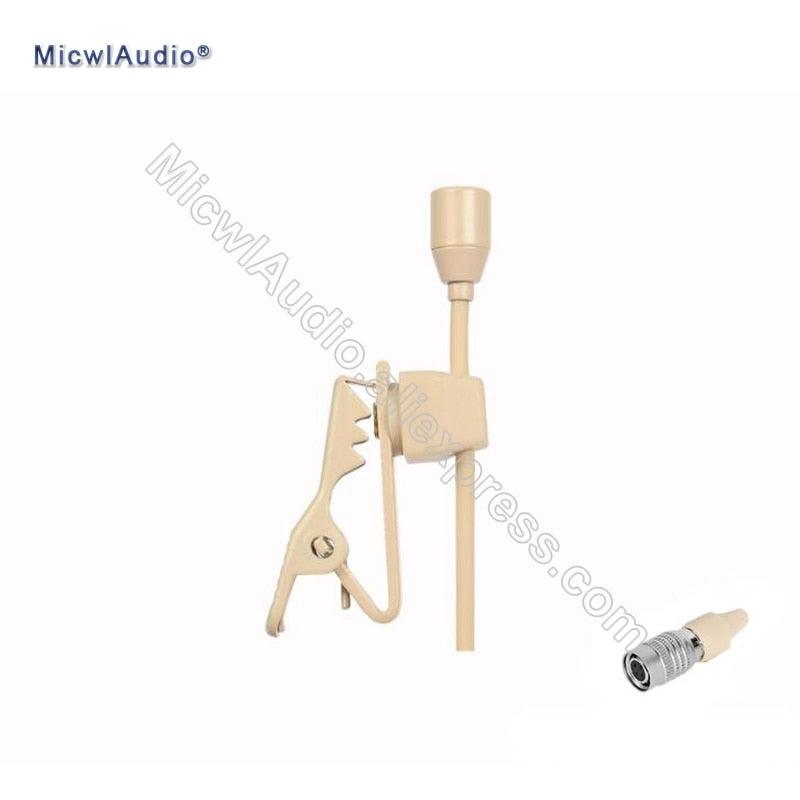Pro Mics Condenser Hypercardioid Lavalier Microphone Clip Collar For Sennheiser Shure AKG Audio Technica Micpro External Lock - MiCWL Audio Inc
