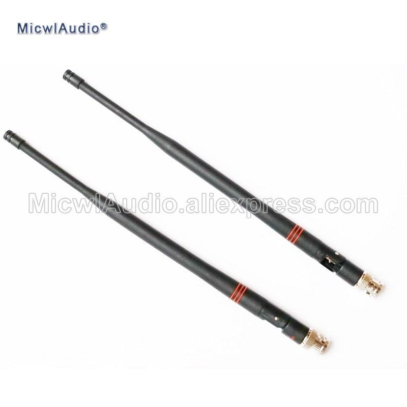 Microphone Antennas 470-542MHZ 638-698MHZ 774-865MHZ BNC Bayonet Antennas For Shure Wireless Microphone System MicwlAudio - MiCWL Audio Inc