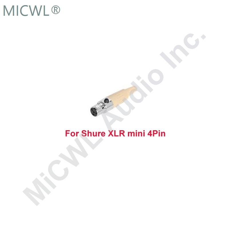 High-Quality Condenser Dual Hook Headset Microphone Omni-directional Headset Microphone For Sennheiser Shure AKG Audio Technica - MiCWL Audio Inc