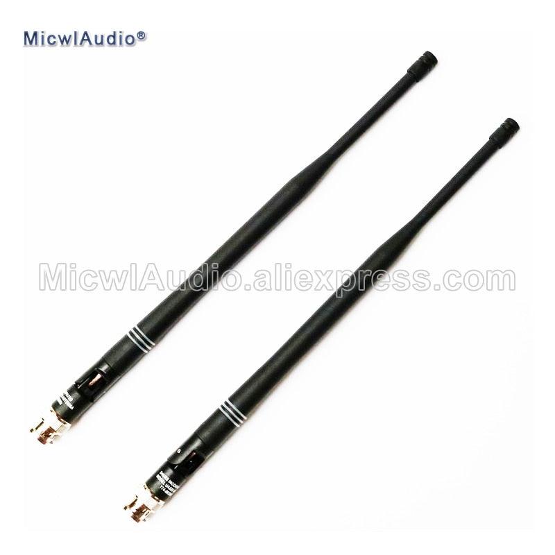 Microphone Antennas 470-542MHZ 638-698MHZ 774-865MHZ BNC Bayonet Antennas For Shure Wireless Microphone System MicwlAudio - MiCWL Audio Inc