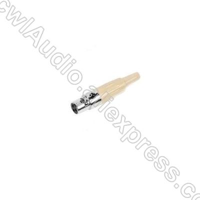 Dual Earhook Headset Microphone For Sennheiser Shure Audio Technica AKG 3.5mm Lock Mipro Condenser Headworn Connector Separable - MiCWL Audio Inc