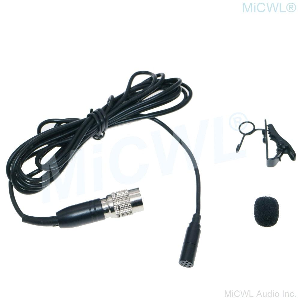 Professional Cardioid Lavalier Headset Microphone for Audio-Technica Wireless BodyPack System Omnidirectional HeadMic MiCWL - MiCWL Audio Inc