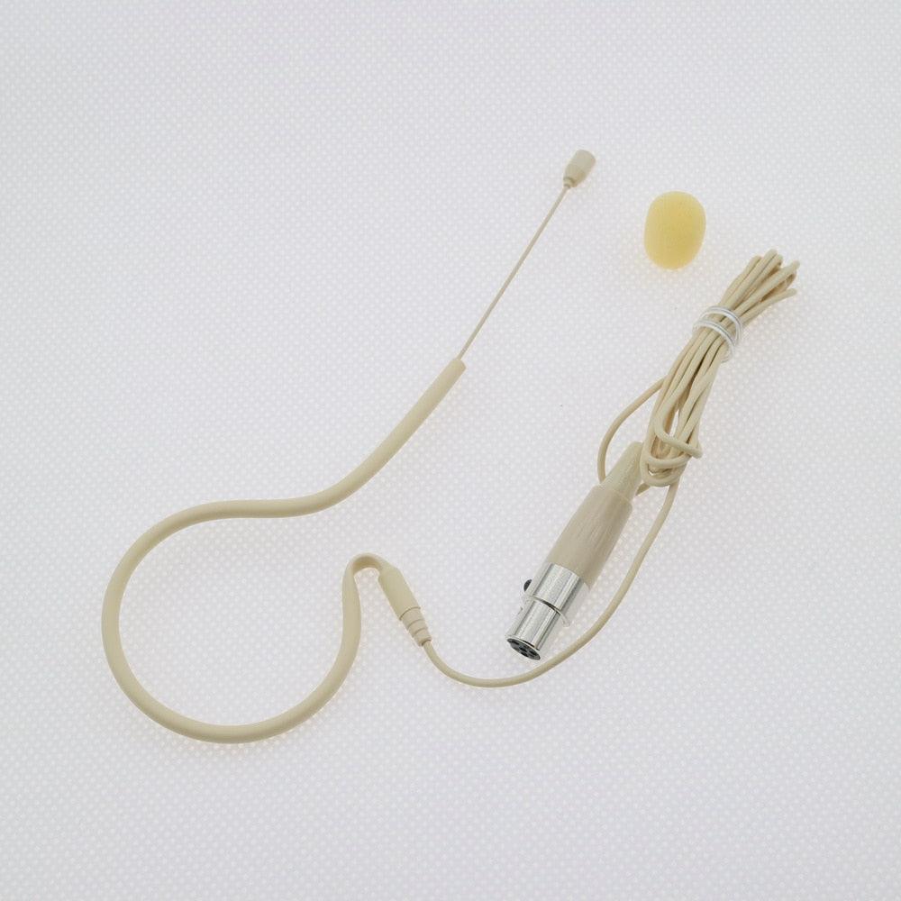 Professional Recording Vocal Headset Microphone for AKG Samson Gemini Wireless System Mini 3Pin TA3F Omnidirectional Cardioid - MiCWL Audio Inc