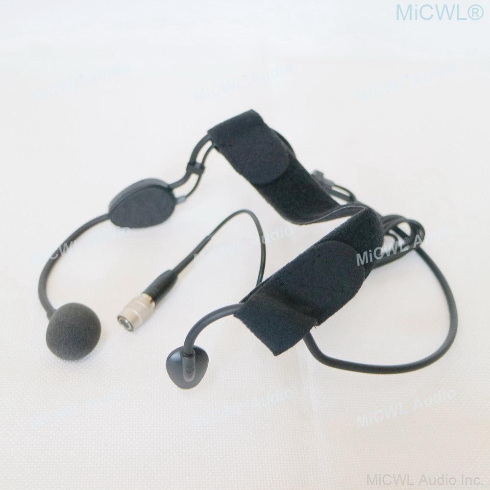 MiCWL Audio M3 HeadSet Microphone For Shure ULX SLX PGX 4Pin Sennheiser G2 G3 G4 AKG 3Pin Wireless Head Wear Cardioid Microfone - MiCWL Audio Inc